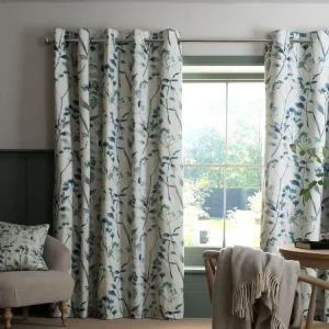 Blue Isla Floral Print Blackout