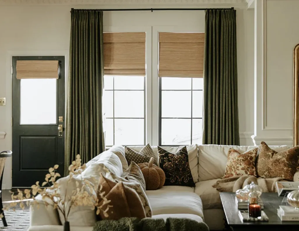 Custom Made Living Room Curtains