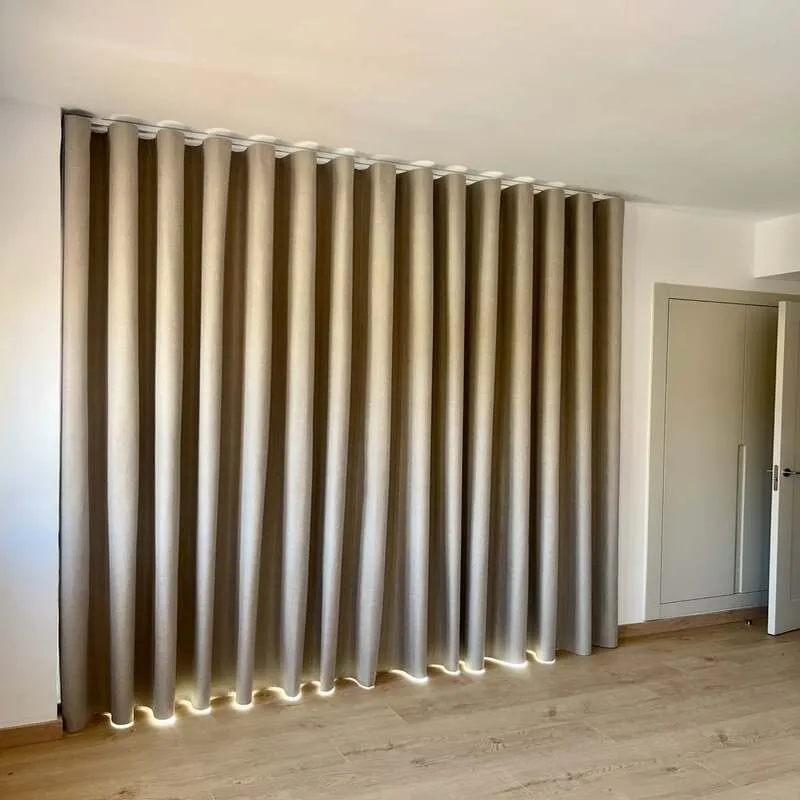 Living room blackout curtains Business Bay