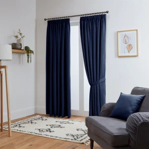 Navy Blackout Curtains