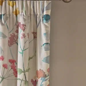 Pastel Multi Pink Isla Floral Print Blackout