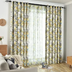 Tropical Leaves Curtains
