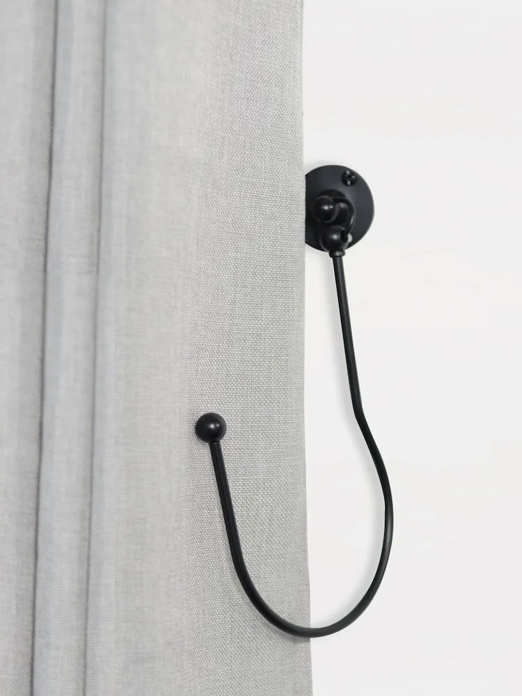 Adjustable Swing Curtain Holders – Pair