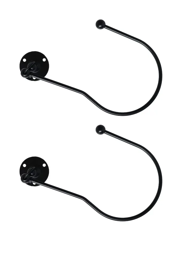 Adjustable Swing Curtain Holders – Pair