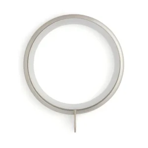Lined Metal Curtain Rings – Pack of 6