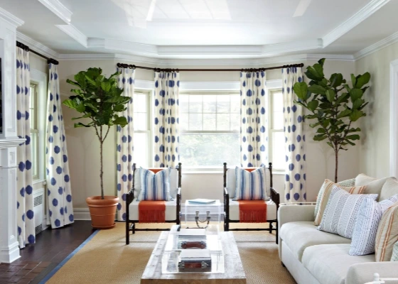 Livingroom Curtain Fitting