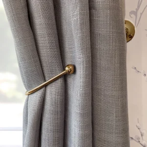 Modern Swing Arm Curtain Holders – Pair