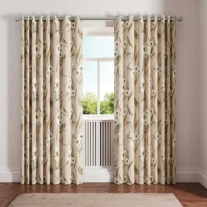 Neutral Leafs Curtains