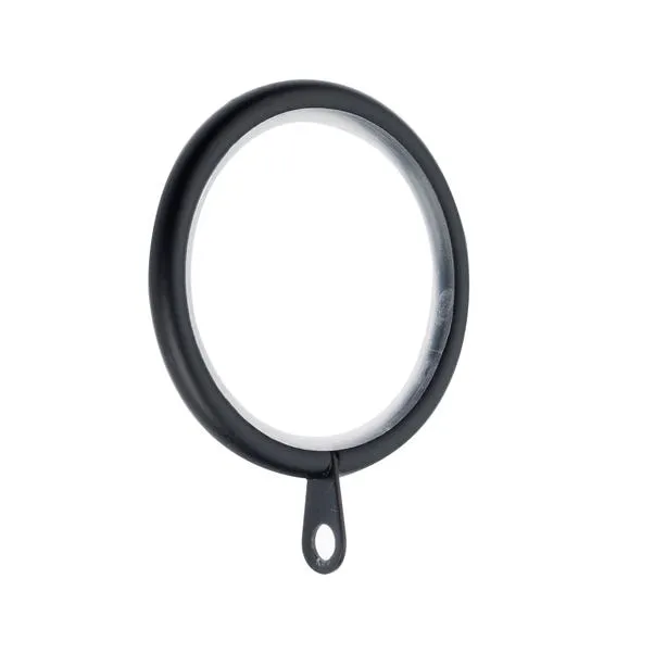Steel & Nylon Curtain Rings – Pack of 6