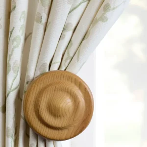 Wooden Curtain Holders – Single